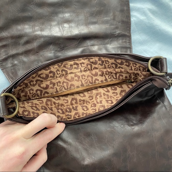 American Rag Black and Brown Bag - Picture 4 of 8